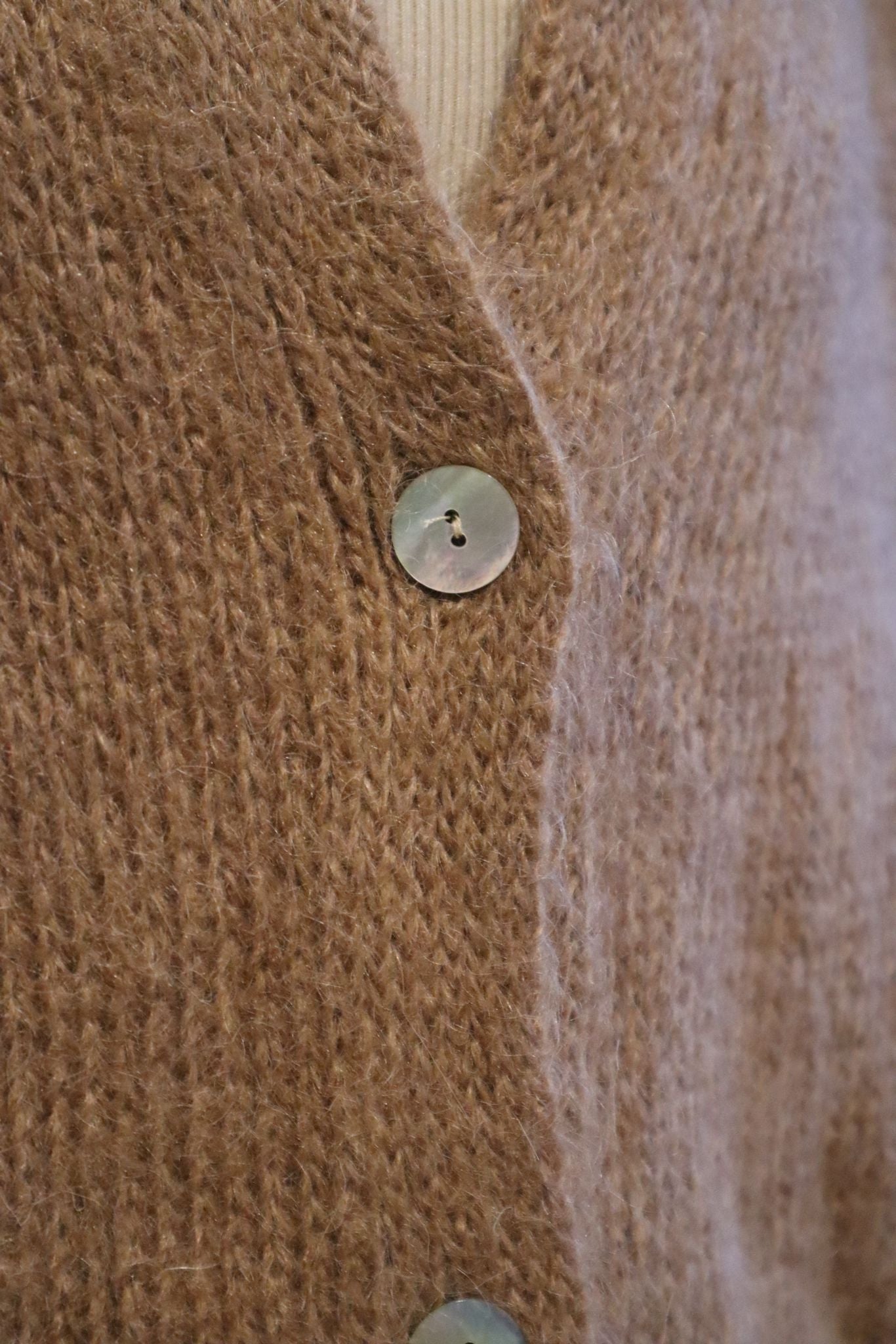 Gilet Lana - Camel